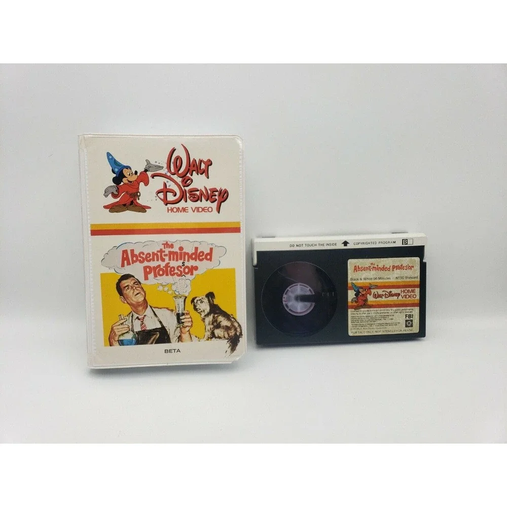 The Absent-Minded Professor Fred MacMurray Walt Disney Home Video BETA